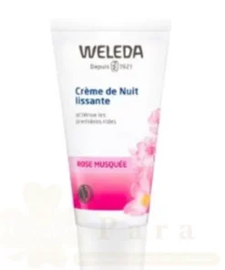 WELEDA CREME DE NUIT LISSANTE A LA ROSE MUSQUEE 30ML Bnbxxb