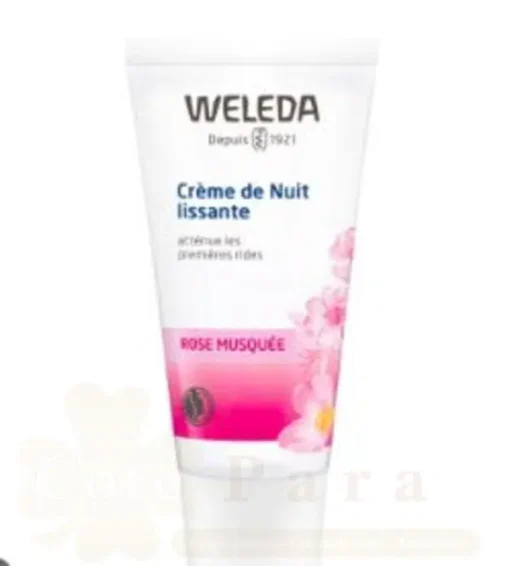 WELEDA CREME DE NUIT LISSANTE A LA ROSE MUSQUEE 30ML Bnbxxb