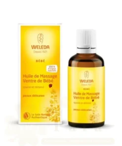 WELEDA BEBE HUILE DE MASSAGE VENTRE 50ML