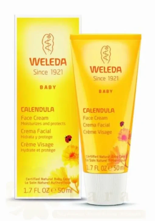 WELEDA BEBE CREME PROTECTRICE VISAGE CALENDULA 50ML