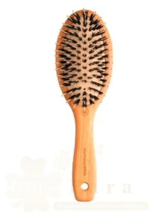 NIPPES BROSSE OLIVIA PNEUMATIQUE ALLONGEE BOIS REF H10