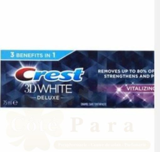 CREST 3D WHITE DELUXE 75ML