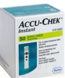 ACCU CHEK INSTANT BANDELETTES 50U