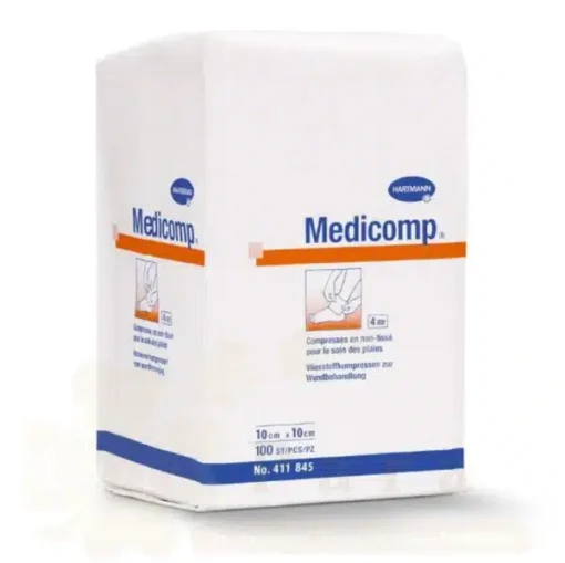 HARTMANN COMPRESSES MEDICOMP 10CM*10CM (100PSC)
