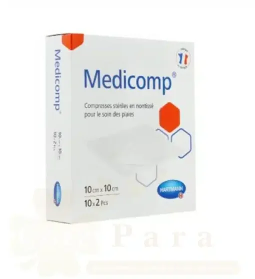 HARTMANN COMPRESSES MEDICOMP 10CM*10CM (20PSC)