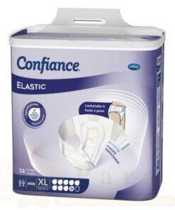HARTMANN CONFIANCE ELASTIC 9GT TAILLE XL J&N 14UNITES
