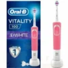 ORAL B BROSSE A DENT ELECTRIQUE VITALITY RECHARGEABLE 3D WHITE 100 ROSE
