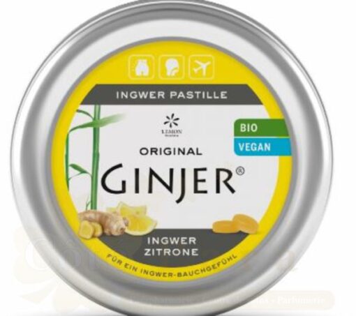 LEMON PHARMA GINJER PASTILLES GINGEMBRE CITRON 40G