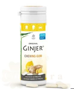 LEMON PHARMA GINJER CHEWIN GUM GINGEMBRE CITRON 30G
