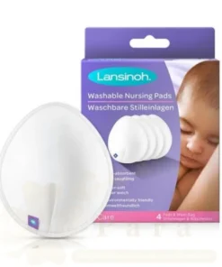 LANSINOH COUSSINET D’ALLAITEMENT LAVABLE 4 UNITES