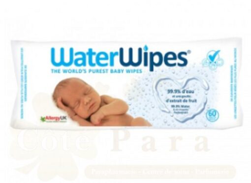 WATERWIPES LINGETTES BEBE *60