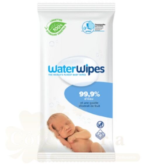 WATERWIPES LINGETTES BEBE *28