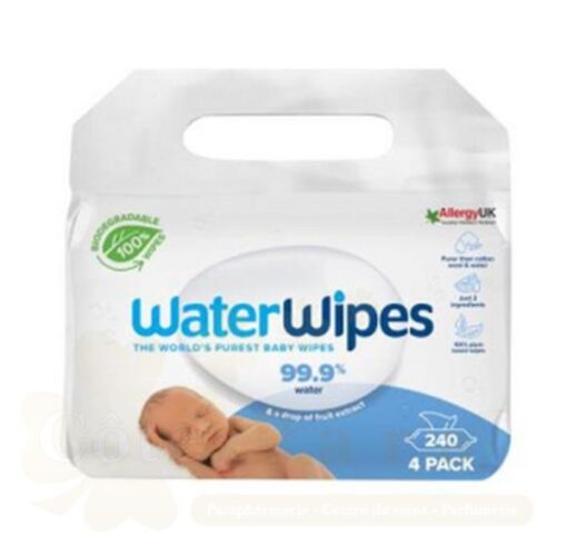 WATERWIPES LINGETTES BEBE *240