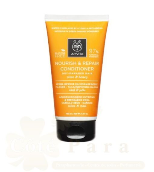 APIVITA APRES SHAMPOING NOURRISSANT ET REPARATEUR OLIVE&MIEL 150ML