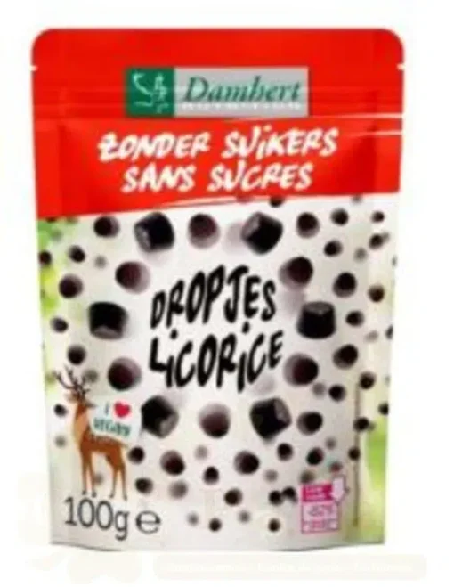 DAMHERT BONBONS DROPJES LICORICE 100G