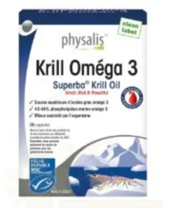 PHYSALIS KRILL OMEGA 3 30 COMPRIMES