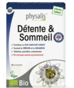 PHYSALIS DETENTE ET SOMMEIL 45 COMPRIMES