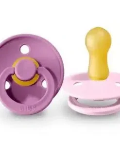 BIBS COLOUR 2 SUCETTES LAVENDER/BABY PINK TAILLE 2 REF 120220