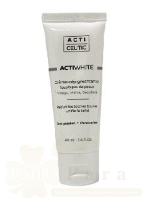 ACTICEUTIC ACTIWHITE CREME DEPIGMENTANTE 40ML