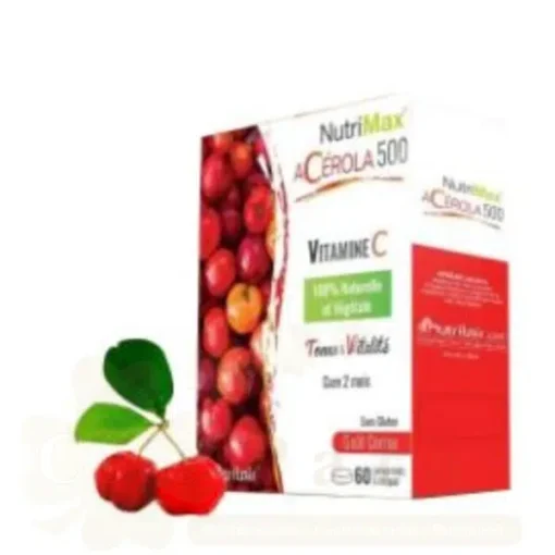 NUTRILAIR NUTRIMAX ACEROLA 500 60 COMPRIMES