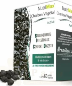 NUTRILAIR NUTRIMAX CHARBON VEGETAL 60 GELULES