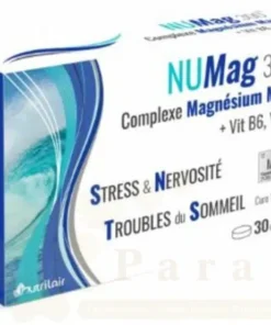 NUTRILAIR NUMAG 300 COMPLEXE MG MARIN+VIT B6+VIT B9 30CP