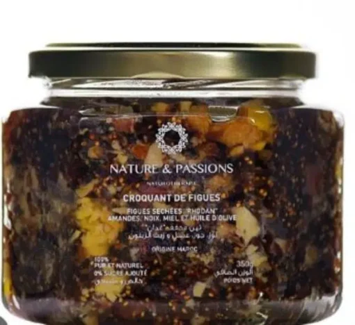 NATURE ET PASSIONS CROQUANT DE FIGUES 350G