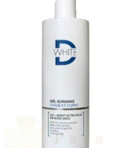 D WHITE GEL DOUCHE SURGRAS VISAGE ET CORPS 400ML
