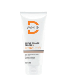 D WHITE ECRAN SOLAIRE TEINTE MEDIUM SPF50+ 50ML