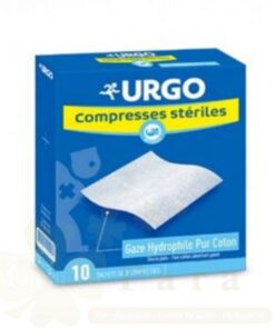URGO COMPRESSES 20X20