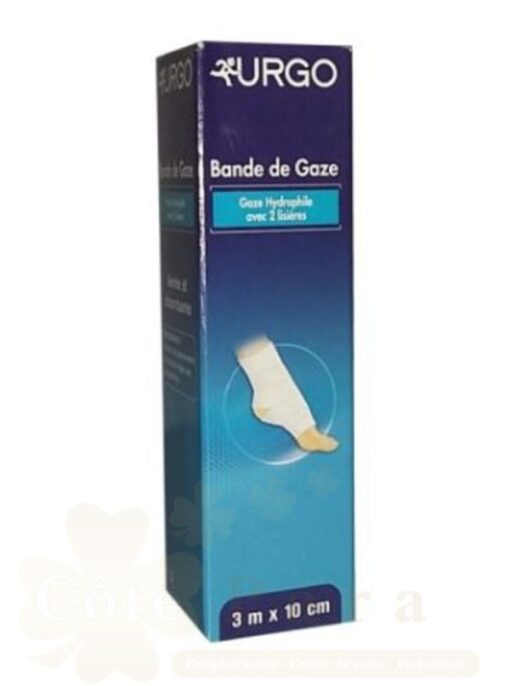 URGO BANDE GAZ LISIERE 3MX5CM