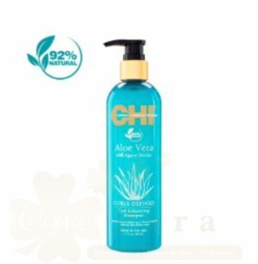 CHI ALOE VERA WITH AGAVE NECTAR CURL ENHANCING SHAMPOO 340ML