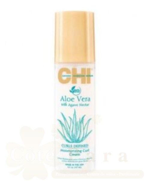 CHI ALOE VERA WITH AGAVE NECTAR MOISTURIZING CURL CREAM 147ML