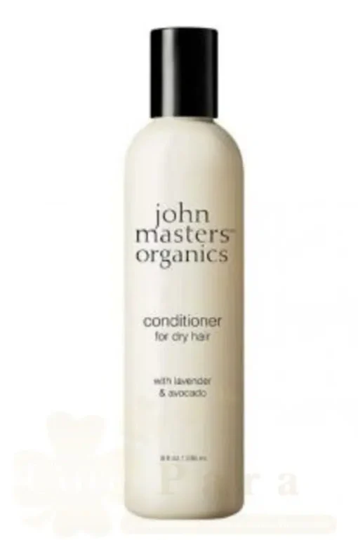 JOHN MASTERS ORGANICS APRES SHAMPOOING POUR CHEVEUX SEC A LA LAVANDE ET A L’AVOCAT 236ML