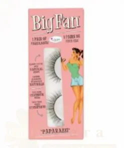 THE BALM COSMETICS BIG FAN LASHES STAR PAPARAZZI NATURAL T7014
