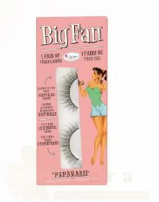 THE BALM COSMETICS BIG FAN LASHES STAR PAPARAZZI NATURAL T7014