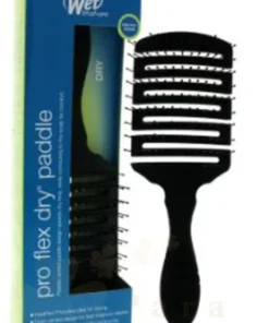 WET BRUSH FLEX DRY PADDLE BLACK BWP831FLEXBKP