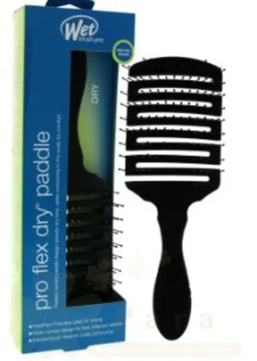 WET BRUSH FLEX DRY PADDLE BLACK BWP831FLEXBKP