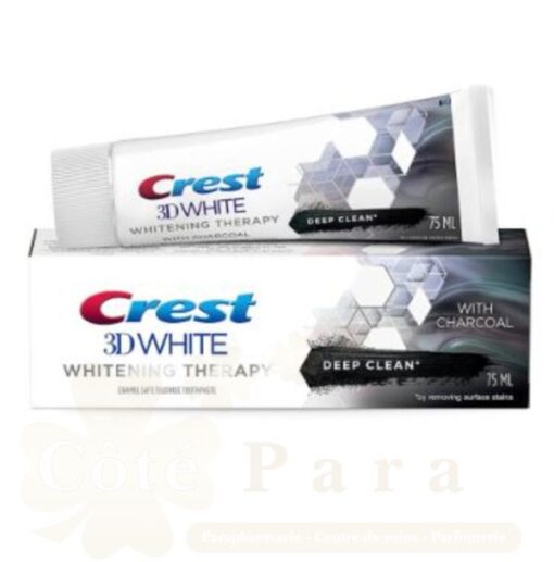 CREST 3D WHITE CHARCOAL 75ML