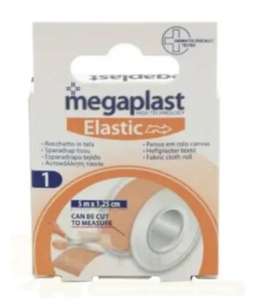 MEGAPLAST EXPANDER SPARADRAP TISSU (5X1 25) BOÎTE 1