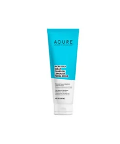 ACURE INCREDIBLY CLEAR CHARCOAL LEMONADE FACIAL SCRUB 118ML