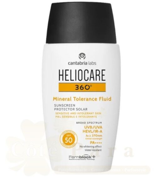 HELIOCARE 360° ECRAN MINERAL TOLERANCE FLUIDE SPF50 50ML