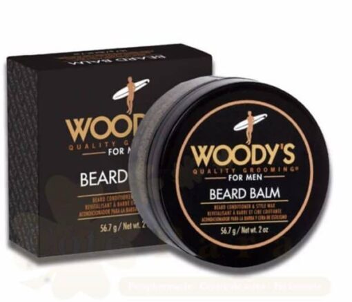 WOODY’S MEN REVITALISANT A BARBE ET CIRE COIFFANTE 56.7G