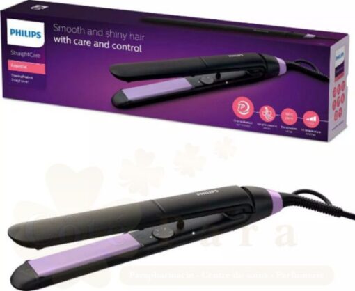 PHILIPS LISSEUR ESSENTIAL CHEVEUX PLAQUE KERATINE SERIE 3000 BHS377/00