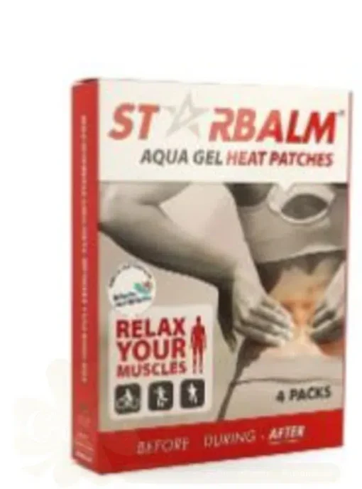 STARBALM AQUA GEL HEAT PATCHES 8*12CM