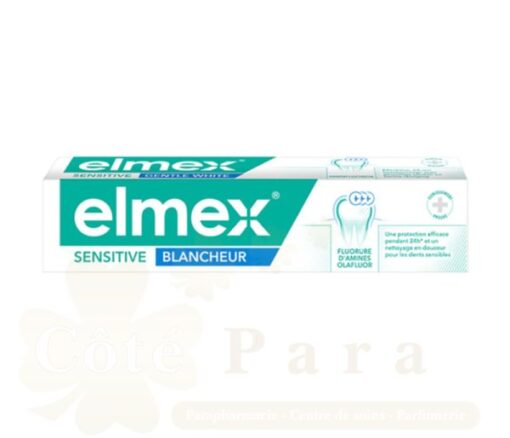ELMEX DENTIFRICE SENSITIVE BLANCHEUR 75ML