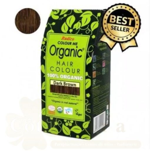 ORGANIC HAIR COLOUR DARK  BROWN