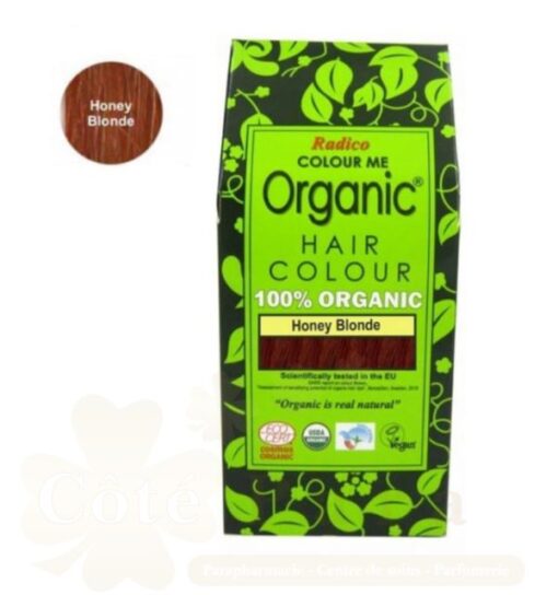 ORGANIC HAIR COLOUR HONEY BLONDE
