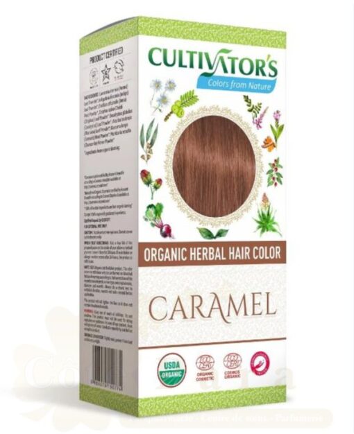 CULTIVATOR’S ORGANIC HERBAL HAIR COLOR CARAMEL