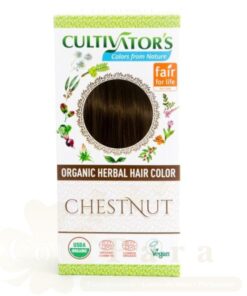 CULTIVATOR’S ORGANIC HERBAL HAIR COLOR CHESTNUT